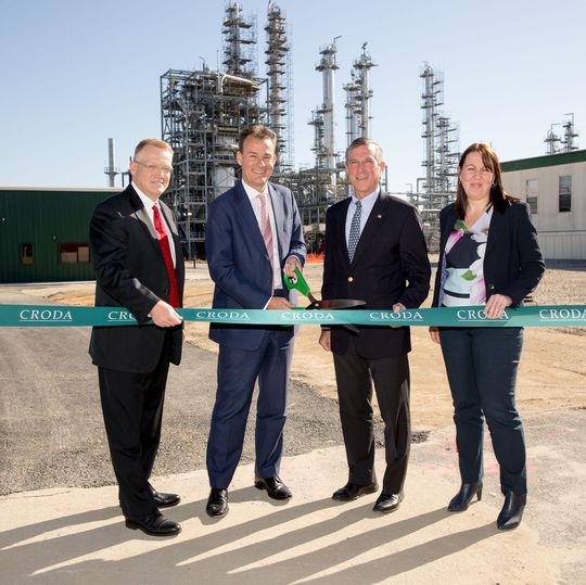 Croda celebrated the upcoming commissioning of its latest investment at its Atlas Point manufacturing site in New Castle, Delaware. Croda celebrated the upcoming commissioning of its latest investment at its Atlas Point manufacturing site in New Castle, Delaware.