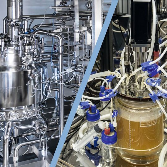 Single-Use-Systeme erfreuen sich immer größerer Beliebtheit. Doch wenn Volumina steigen und Prozesse komplexer werden, stoßen sie an ihre Grenzen. Single-Use-Systeme erfreuen sich immer größerer Beliebtheit. Doch wenn Volumina steigen und Prozesse komplexer werden, stoßen sie an ihre Grenzen.