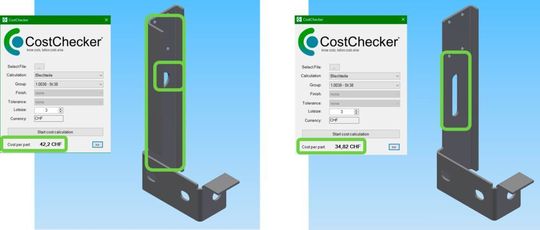 Herstellkosten hochgenau und auf Knopfdruck berechnen – mit dem CostChecker. Herstellkosten hochgenau und auf Knopfdruck berechnen – mit dem CostChecker.