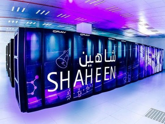 The Kaust supercomputer Shaheen II provides high-performance computing applications and strategic advice and support. The Kaust supercomputer Shaheen II provides high-performance computing applications and strategic advice and support.