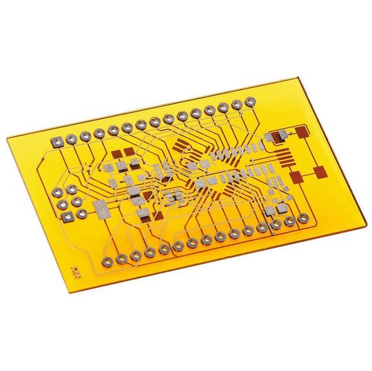 Fig. 1: 3D printed 2-layer Arduino Board printed on the DragonFly 2020 3D Printer Fig. 1: 3D printed 2-layer Arduino Board printed on the DragonFly 2020 3D Printer