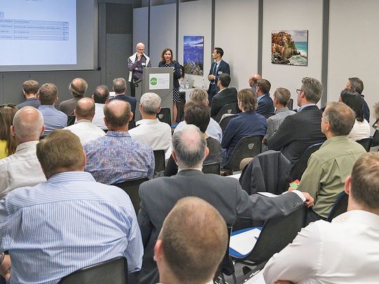 Belle affluence à l’assemblée générale du Swiss Plastics Cluster. Belle affluence à l’assemblée générale du Swiss Plastics Cluster.