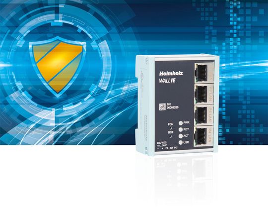 Je nach Einsatzgebiet und Applikation muss eine Firewall für Automatisierungsnetze die unterschiedlichsten Aufgaben meistern. Die Firewall WALL IE soll Maschinen- und Schaltschrankbauer bei ihrer täglichen Arbeit unterstützen. Je nach Einsatzgebiet und Applikation muss eine Firewall für Automatisierungsnetze die unterschiedlichsten Aufgaben meistern. Die Firewall WALL IE soll Maschinen- und Schaltschrankbauer bei ihrer täglichen Arbeit unterstützen.