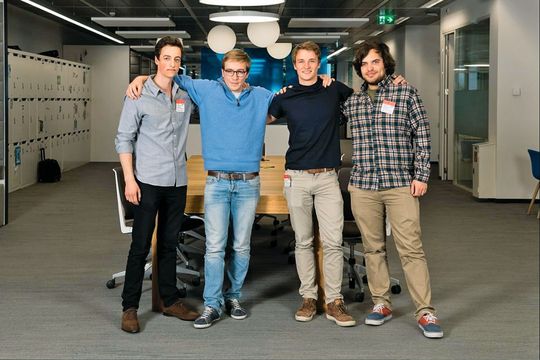 MotionPilot (v.l.n.r.) Thibaut Paschal, Arthur Gay, Timothée Peter et Benjamin Bonnal MotionPilot (v.l.n.r.) Thibaut Paschal, Arthur Gay, Timothée Peter et Benjamin Bonnal