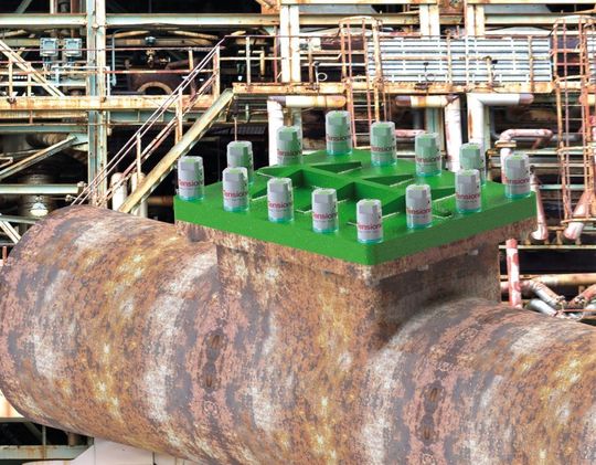 Mit der Hydraulic Tensioning Unit (HTU) ist auch ein paralleles Verspannen hochbeanspruchter Schraubverbindungen durch Synchronisation zwischen den Pumpen möglich. Mit der Hydraulic Tensioning Unit (HTU) ist auch ein paralleles Verspannen hochbeanspruchter Schraubverbindungen durch Synchronisation zwischen den Pumpen möglich.