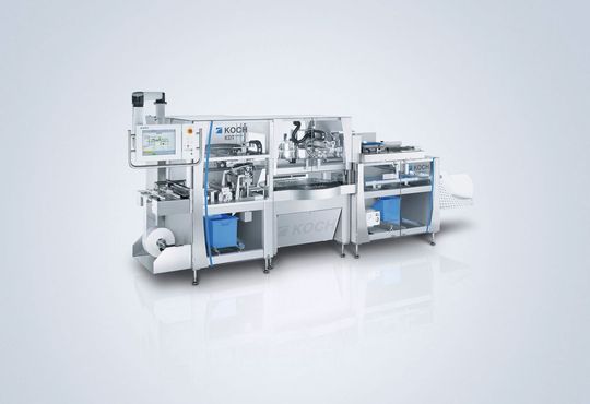 Kernkompetenz medizinkonformes Verpacken – auf der Compamed 2017 präsentiert mit der Drehtischmaschine KDT Medplus. Kernkompetenz medizinkonformes Verpacken – auf der Compamed 2017 präsentiert mit der Drehtischmaschine KDT Medplus.