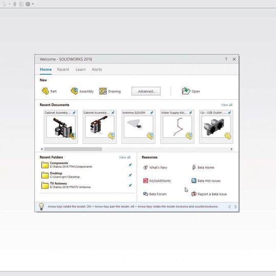 Dassault Systèmes stellt Solidworks 2018 vor: Integrierte und durchgängige Lösungen sollen den Konstruktions- und Fertigungsprozess vereinfachen. Dassault Systèmes stellt Solidworks 2018 vor: Integrierte und durchgängige Lösungen sollen den Konstruktions- und Fertigungsprozess vereinfachen.