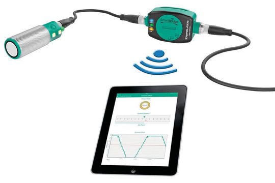 Die Smart-Bridge von Pepperl+Fuchs verbindet Sensoren an der Maschinensteuerung vorbei mit übergeordneten Systemen.