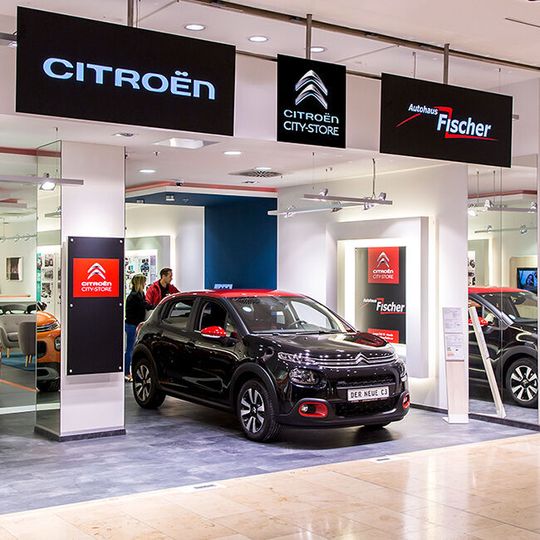 Der erste Citroën City-Store wurde Anfang November in einem Einkaufszentrum in Hameln eröffnet. Der erste Citroën City-Store wurde Anfang November in einem Einkaufszentrum in Hameln eröffnet.