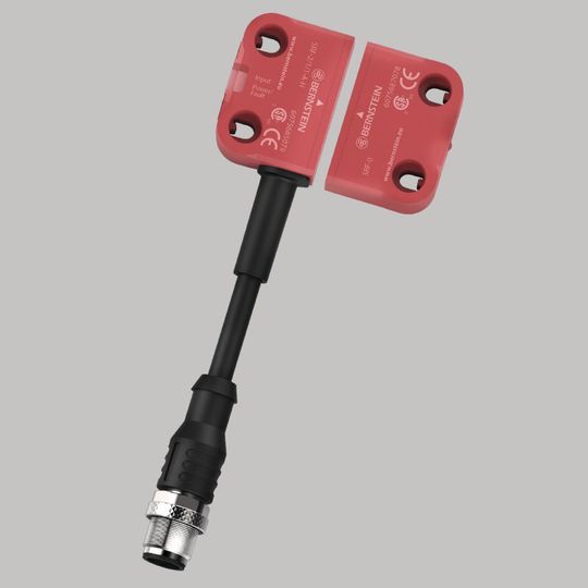 Der Smart Safety Sensor SRF von Bernstein überwacht beweglich trennende Schutzeinrichtungen. Der Smart Safety Sensor SRF von Bernstein überwacht beweglich trennende Schutzeinrichtungen.