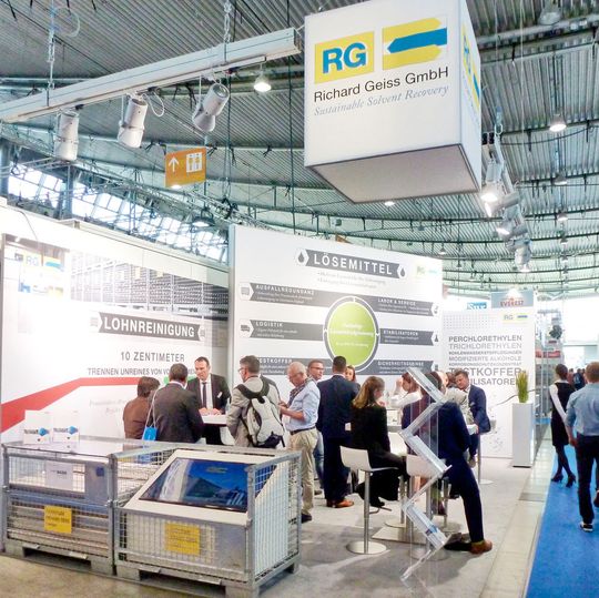 Eine positive Bilanz der Messe Parts2clean zieht die Richard Geiss GmbH. Eine positive Bilanz der Messe Parts2clean zieht die Richard Geiss GmbH.