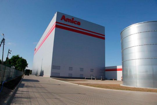 Das Amica-Lager im polnischen Wronki ist das größte seiner Art in Europa.