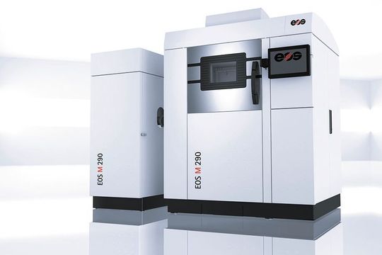 Der M 290 von EOS besticht mit der Strahlqualität seinem 400 W starken Lasers. Sie soll einen wichtigen Beitrag zur Bauteilqualität leisten.