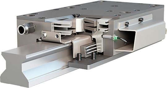 Die Sicherheitsbremse von Mayr Antriebstechnik ist als Pneumatikversion genauso stark wie die hydraulischen Vorgänger.