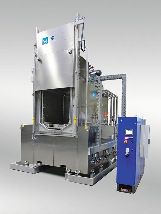 Die Niagara-VE von BVL arbeitet auf Wunsch mit Ultraschallunterstützung. Die Niagara-VE von BVL arbeitet auf Wunsch mit Ultraschallunterstützung.