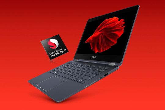 Das NovaGo von Asus mit Snapdragon-Prozessor ist ein 13,3-Zoll-Convertible-Notebook.