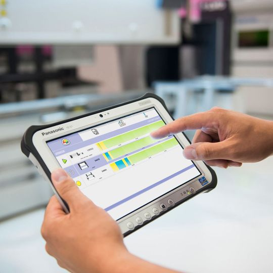 Mit der neuen Cadman-Software können LVD-Anwender ihre Blechbearbeitung besser rationalisieren. Mit der neuen Cadman-Software können LVD-Anwender ihre Blechbearbeitung besser rationalisieren.