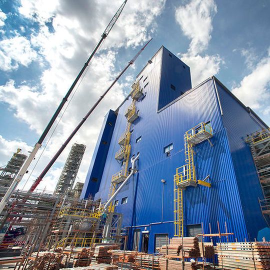 Sabic's new polypropylene extrusion line in Geleen, The Netherlands, is now on-stream. Sabic's new polypropylene extrusion line in Geleen, The Netherlands, is now on-stream.