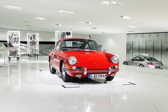 Seit Mitte Dezember im Museum zu bewundern: Der Porsche 911 aus dem Jahr 1964. Seit Mitte Dezember im Museum zu bewundern: Der Porsche 911 aus dem Jahr 1964.