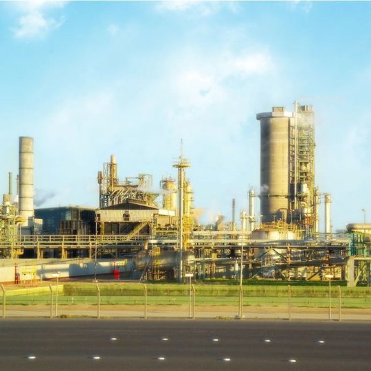 A Factory in Jubail Industrial City A Factory in Jubail Industrial City