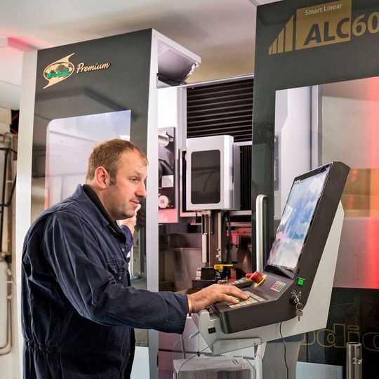 Engineering Director Joe Walker with Sodick technology installed at Foremost Specialist Products. Engineering Director Joe Walker with Sodick technology installed at Foremost Specialist Products.