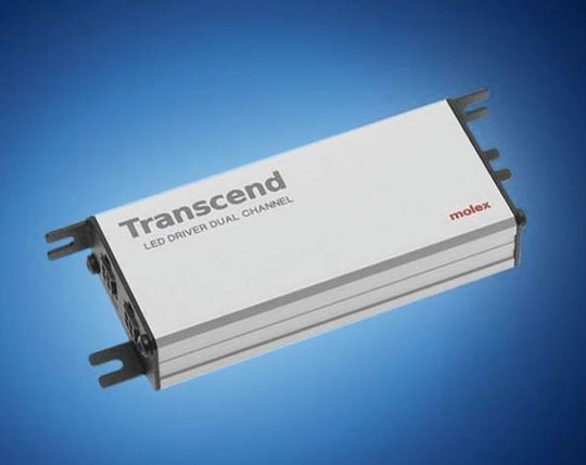 Der LED-Treiber Transcent von Molex steuert Leuchten im vernetzten Gebäude. Der LED-Treiber Transcent von Molex steuert Leuchten im vernetzten Gebäude.