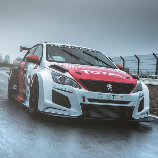 Rennwagen für jedermann: der Peugeot 308 TCR. Rennwagen für jedermann: der Peugeot 308 TCR.