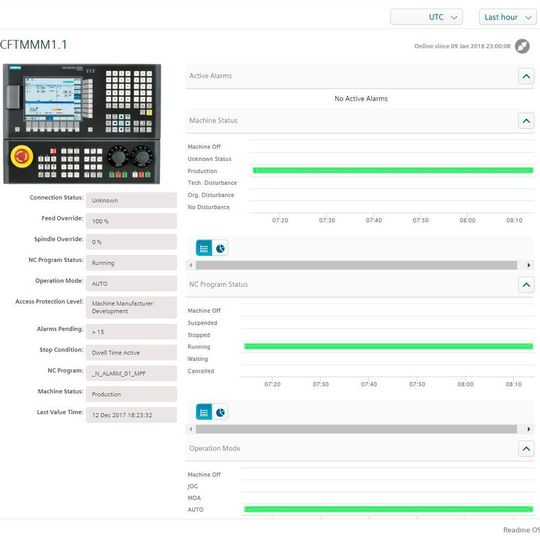 Mit der Cloud Werkzeugmaschinen effizienter nutzen, zum Beispiel mit cloudbasierten Softwareapplikationen von Siemens. Mit der Cloud Werkzeugmaschinen effizienter nutzen, zum Beispiel mit cloudbasierten Softwareapplikationen von Siemens.