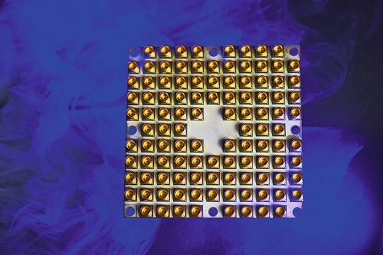 Intel-Testchip Quantum mit 49 Qubit.