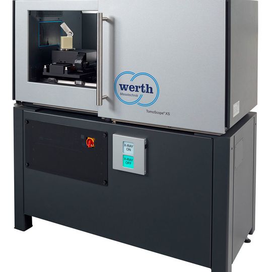 Tomo-Scope XS also reconstructs the workpiece volume in real time. Tomo-Scope XS also reconstructs the workpiece volume in real time.