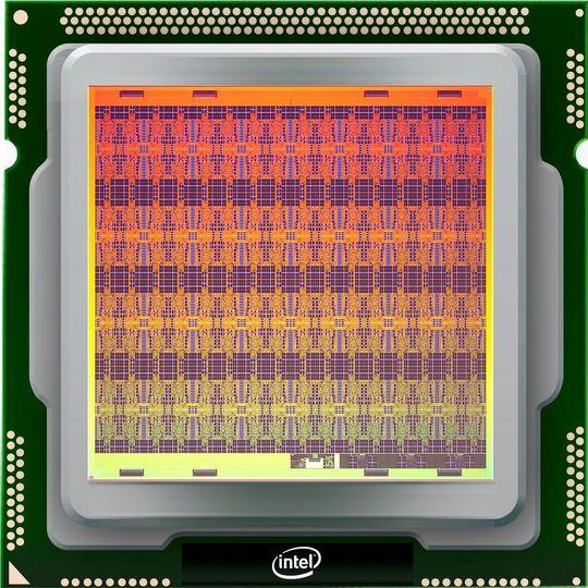 Selbstlernender Neuromorphic-Testchip von Intel (Codename: Loihi). Selbstlernender Neuromorphic-Testchip von Intel (Codename: Loihi).