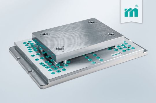 H 3000 – Das Spannsystem soll neuartig für den Stanzwerkzeugbau sein. H 3000 – Das Spannsystem soll neuartig für den Stanzwerkzeugbau sein.