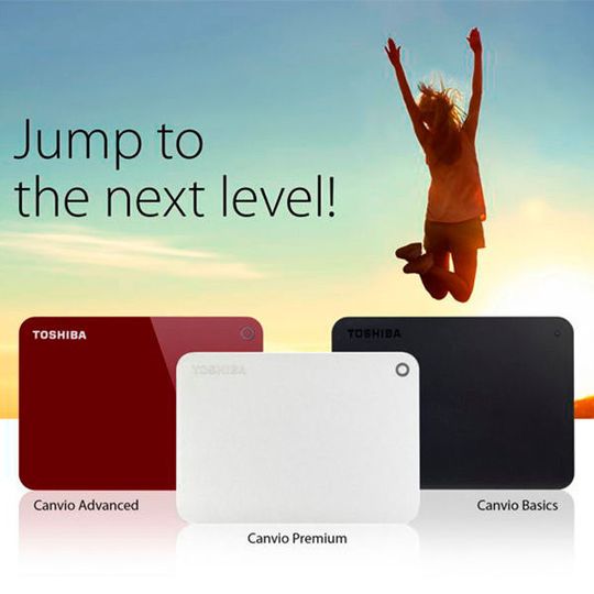 Toshiba stellt die drei neuen Modelle der Canvio-Produktserie vor. Toshiba stellt die drei neuen Modelle der Canvio-Produktserie vor.