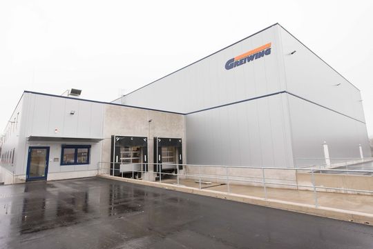 Das neue Gefahrstofflager von greiwing am Duisburger Hafen stand nach gerade einmal acht Monaten.