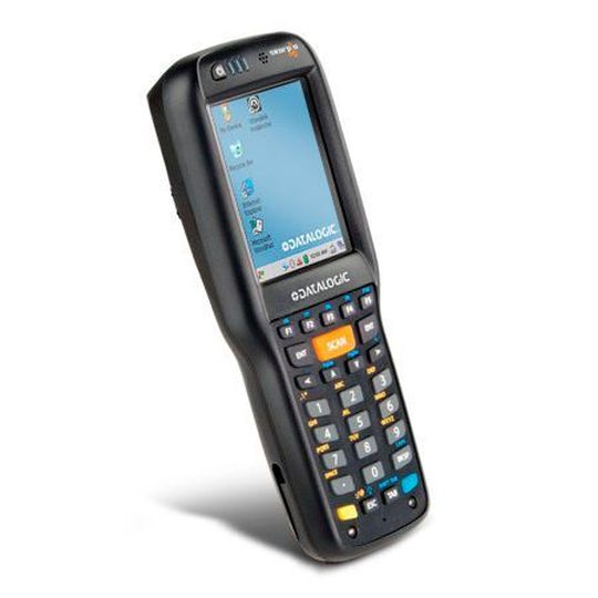 Mit dem robusten Handheld PC Skorpio X3 von Datalogic werden bei IEP die Seriennummern der pyrotechnischen Zünder als QR-Code per 2D-Imager gescannt Mit dem robusten Handheld PC Skorpio X3 von Datalogic werden bei IEP die Seriennummern der pyrotechnischen Zünder als QR-Code per 2D-Imager gescannt