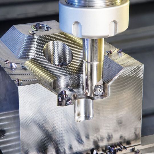 Logiq-4-Feed is one of the newest milling tools. It is said to enable rough milling at high metal removal rates. Logiq-4-Feed is one of the newest milling tools. It is said to enable rough milling at high metal removal rates.