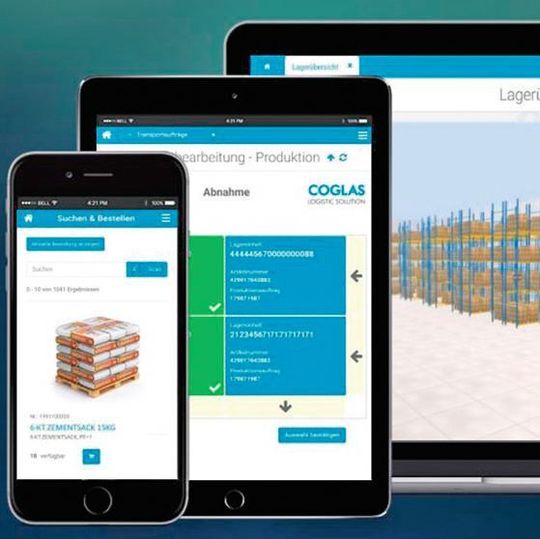 Auf der Logimat 2018 präsentiert Coglas die moderne Web-Applikation Coglas Web WMS. Auf der Logimat 2018 präsentiert Coglas die moderne Web-Applikation Coglas Web WMS.
