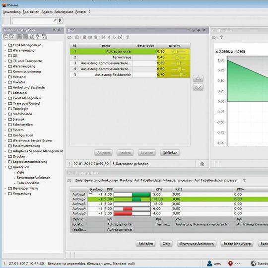 Das Warehouse-Management-System „PSIwms“ unterstützt bereits im Standard alle relevanten Lagerformen, -typen und -technologien. Das Warehouse-Management-System „PSIwms“ unterstützt bereits im Standard alle relevanten Lagerformen, -typen und -technologien.