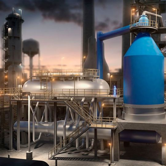 So soll die fertige Syncor-Produktionsanlage für IGP Methanol in den USA schon in 2 Jahren aussehen. So soll die fertige Syncor-Produktionsanlage für IGP Methanol in den USA schon in 2 Jahren aussehen.