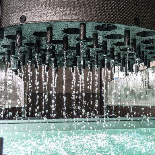 Durchflussmessung an einem Sigrabond-Flüssigkeitsverteiler Durchflussmessung an einem Sigrabond-Flüssigkeitsverteiler