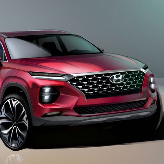 Der neue Santa Fe ist erstmals in Genf zu sehen.