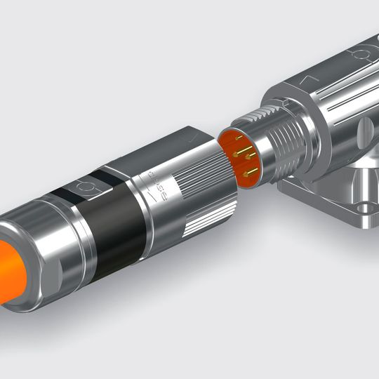 TE Connectivity bietet eine steckbare Einkabel-Lösung für die Übertragung von Leistung, Signalen und Daten bei kleinen Servomotoren – den Intercontec M12-Motorsteckverbinder. TE Connectivity bietet eine steckbare Einkabel-Lösung für die Übertragung von Leistung, Signalen und Daten bei kleinen Servomotoren – den Intercontec M12-Motorsteckverbinder.