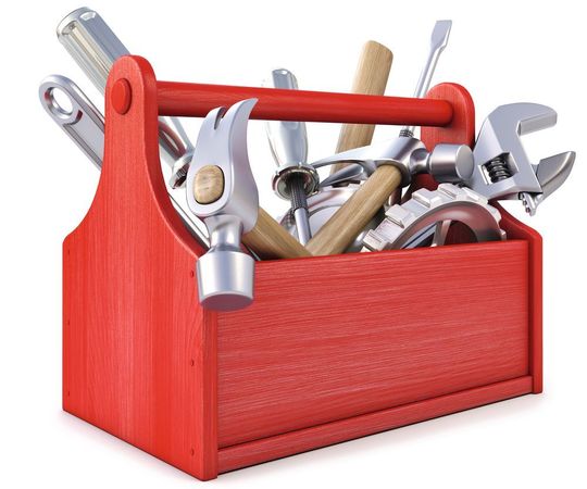 Passender Werkzeugsatz: Projektaufgaben, aber auch eigene Vorlieben entscheiden, welche Entwicklungs-Tools zum Einsatz kommen. Passender Werkzeugsatz: Projektaufgaben, aber auch eigene Vorlieben entscheiden, welche Entwicklungs-Tools zum Einsatz kommen.