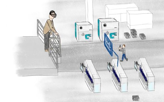 Anwender können schon bald mithilfe von Augmented Reality Maschinenhallen intuitiv und effizient überwachen. Anwender können schon bald mithilfe von Augmented Reality Maschinenhallen intuitiv und effizient überwachen.