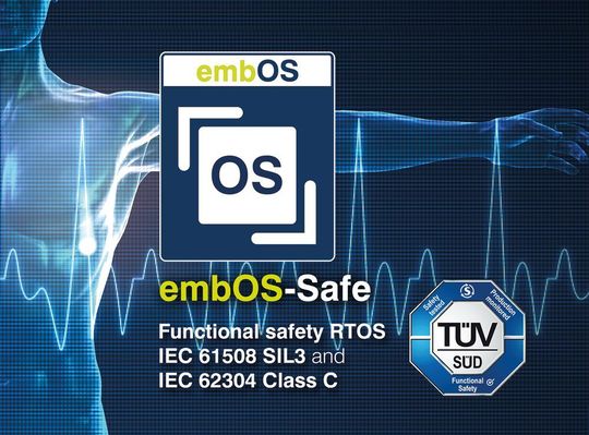 Segger präsentiert mit embOS-Safe ein SIL-3-zertifiziertes Echtzeit-Betriebssystem für sicherheitskritische Produkte. Segger präsentiert mit embOS-Safe ein SIL-3-zertifiziertes Echtzeit-Betriebssystem für sicherheitskritische Produkte.