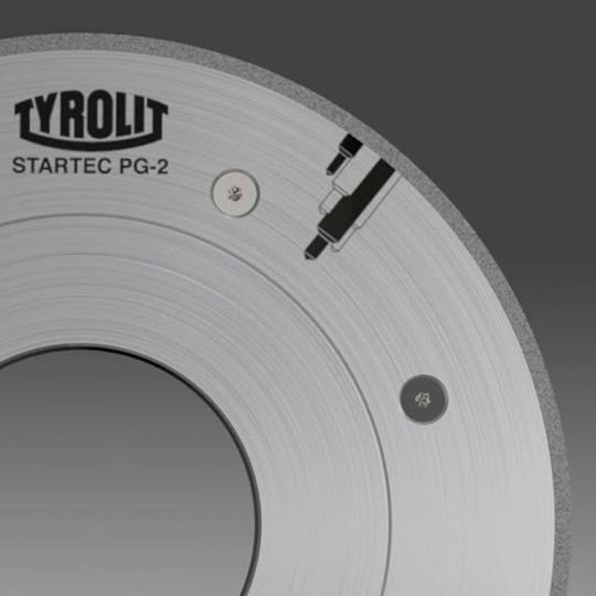 With the new STARTEC PG-2 product line, TYROLIT offers a new, innovative rough grinding wheel especially for peel grinding hard metal tool blanks. With the new STARTEC PG-2 product line, TYROLIT offers a new, innovative rough grinding wheel especially for peel grinding hard metal tool blanks.