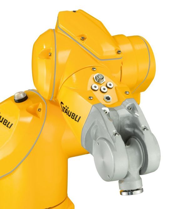 Robot TX2 de Stäubli, disponible en 6 modèles et 5 finitions pour environnements difficiles, allient performance et collaboration grâce à une certification safety globale PLe, soit le plus haut niveau de sécurité industrielle. Robot TX2 de Stäubli, disponible en 6 modèles et 5 finitions pour environnements difficiles, allient performance et collaboration grâce à une certification safety globale PLe, soit le plus haut niveau de sécurité industrielle.