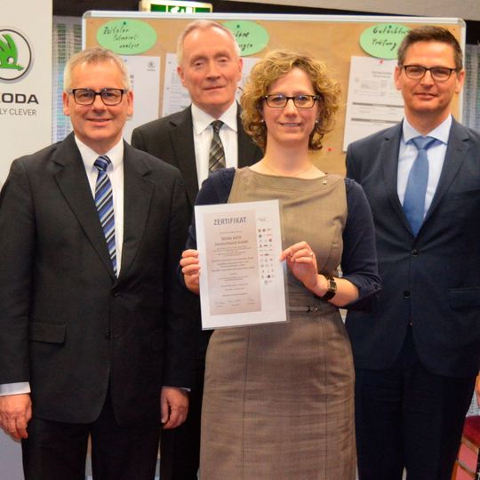 Die Gütegemeinschaft Service hat Skoda gleich dreifach zertifiziert. Die Gütegemeinschaft Service hat Skoda gleich dreifach zertifiziert.