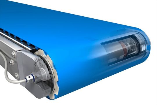 Die neue Trommelmotorengeneration, hier der DM0113, wird schrittweise auf weitere Durchmesser erweitert. Die neue Trommelmotorengeneration, hier der DM0113, wird schrittweise auf weitere Durchmesser erweitert.
