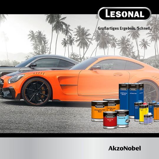 Lesonal liefert die passenden Farben für die Fahrzeugveredlung der Firma Mansory. Lesonal liefert die passenden Farben für die Fahrzeugveredlung der Firma Mansory.